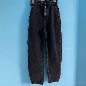 zara black jeans